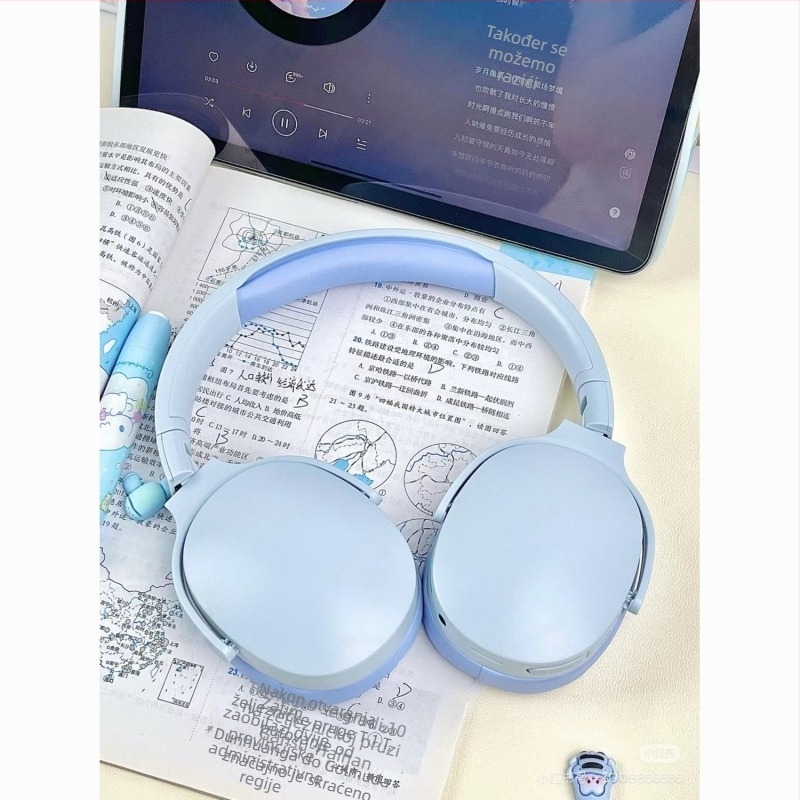 Bežične Bluetooth slušalice preko glave s dubokim basom za esports – kompatibilne s Apple, Oppo, Huawei, Vivo i PC; Bluetooth protokol 1.1, tehnologija koštane vodljivosti, trajanje baterije 0–4 sata, vodootpornost