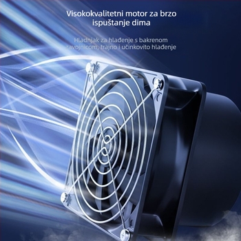Univerzalni ispušni ventilator s nosačem – ispušni ventilator za zavarivanje, ispušni ekstraktor, prozorski stil