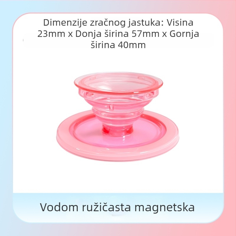 Snap-on držač za telefon na stol, prozirna serija, model 01, TPU+ABS, za Apple i Android