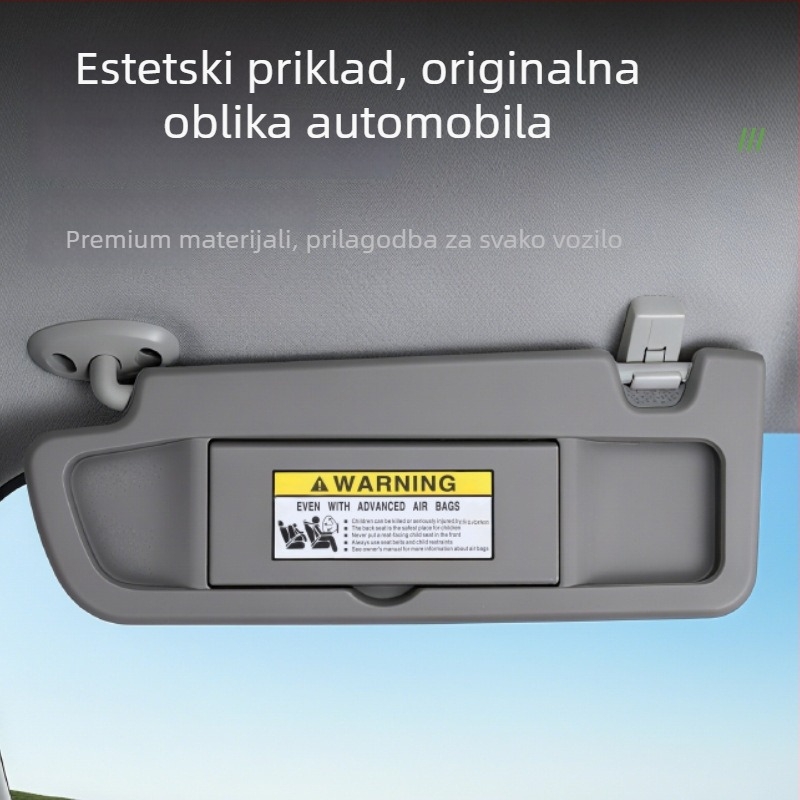 Honda Civic 2006-2011 prednji viziri za sunce (lijevi i desni) – PVC, ugradnja karticom, ispis logotipa, prilagodljivo