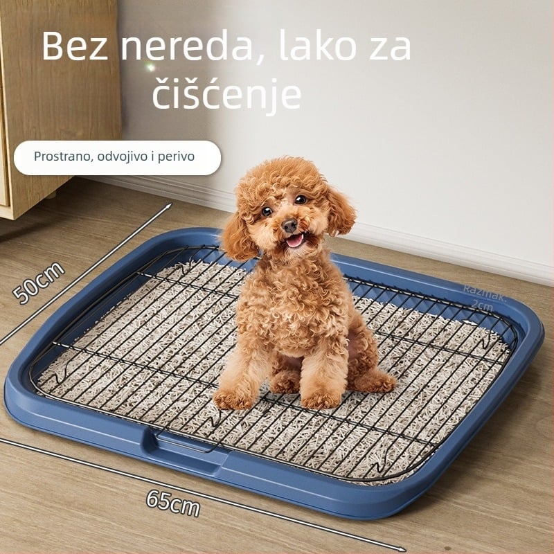 Toalet za pse – PP materijal, dizajn protiv nereda, za kućne ljubimce