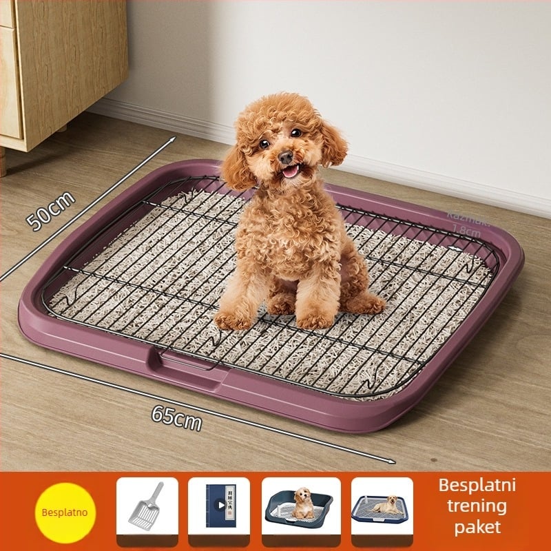 Toalet za pse – PP materijal, dizajn protiv nereda, za kućne ljubimce