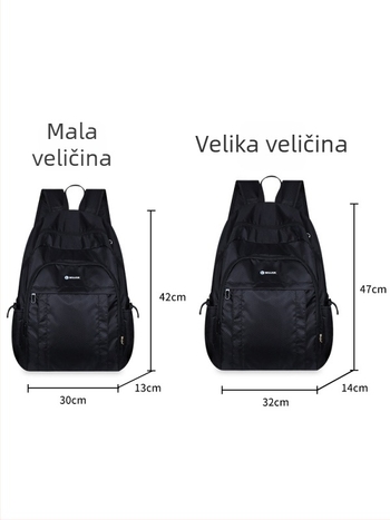 Putni ruksak, unisex, vodootporan, kapacitet 20–35 L, kompatibilan s 15-inčnim prijenosnim računalom, materijal: platno