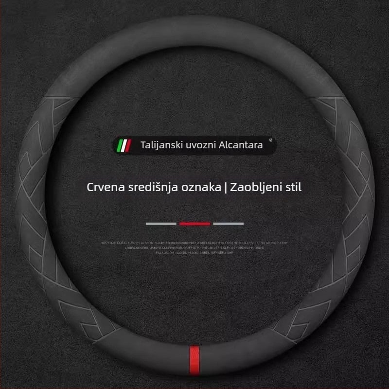Navlaka za volan od velura, univerzalna za sve sezone