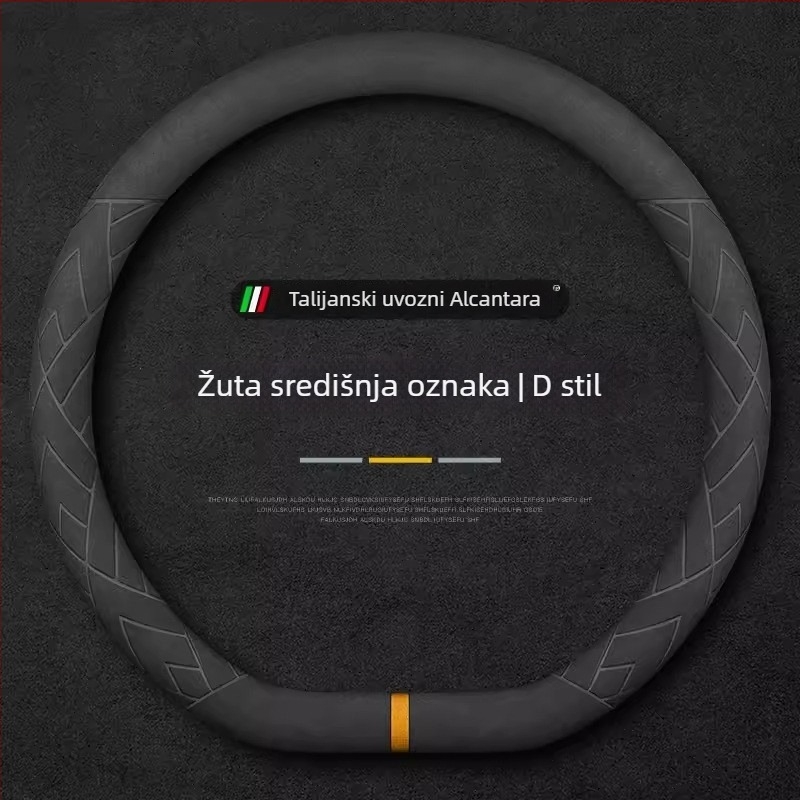 Navlaka za volan od velura, univerzalna za sve sezone