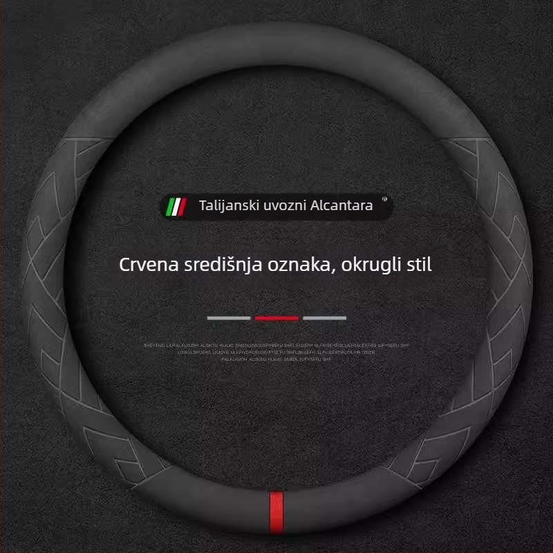 Navlaka za volan od velura, univerzalna za sve sezone