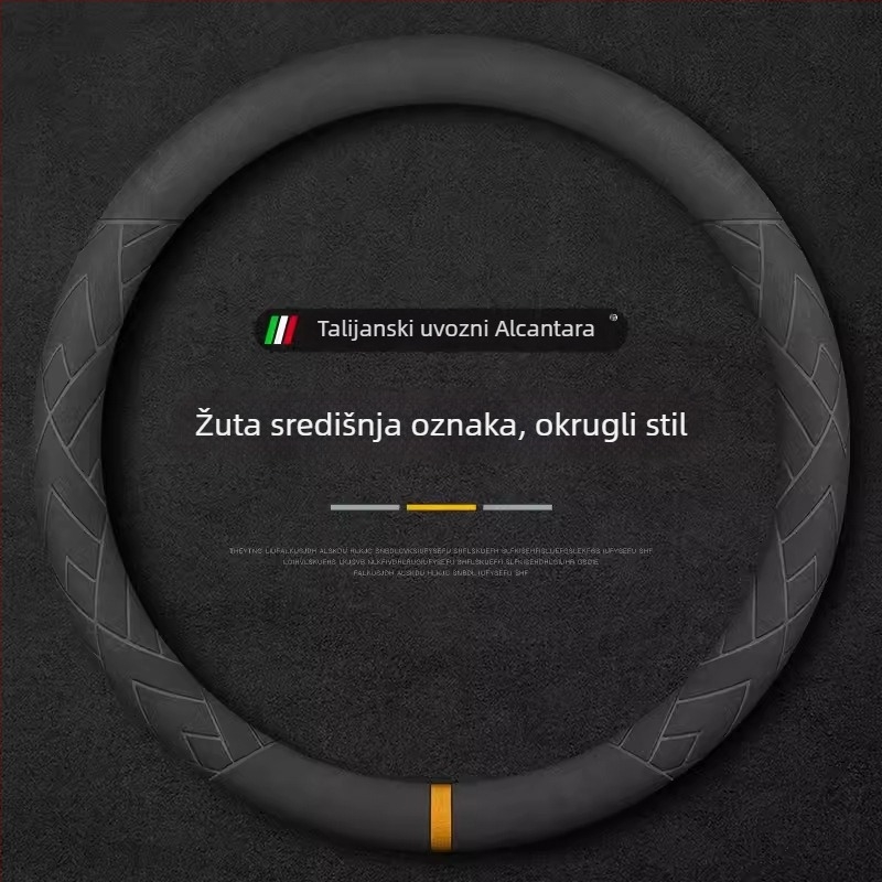 Navlaka za volan od velura, univerzalna za sve sezone