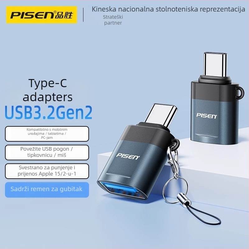 Pisen Lightning OTG adapter, Dvostruka funkcija, Univerzalna kompatibilnost