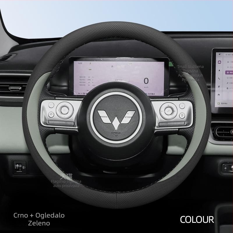 Chebaihu minimalistička navlaka za volan od umjetne kože – univerzalna prilagodba, za sve sezone, za Byd