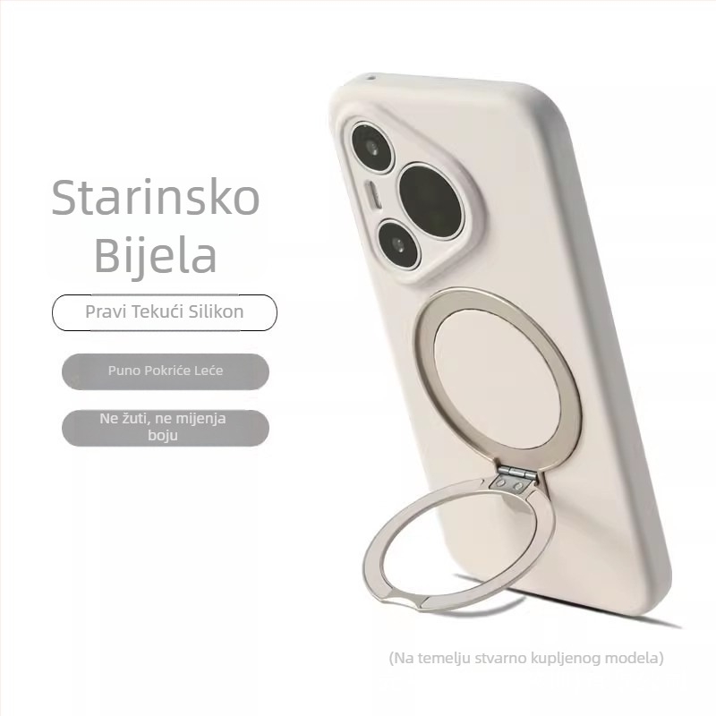Kućište Huawei Pura70 Ultra od tekućeg silikona, potpuno zaštita objektiva, okretni držač objektiva, P70 zaštitni poklopac