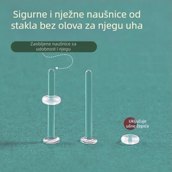 Staklene naušnice Simang Jewelry – luksuzni stil za žene, proljeće 2025