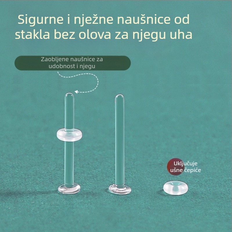 Staklene naušnice Simang Jewelry – luksuzni stil za žene, proljeće 2025