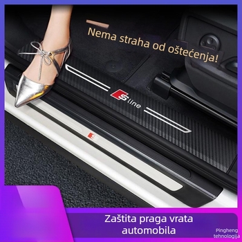 Audi Q5L zaštita praga s pedalom dobrodošlice i protukliznom naljepnicom, model 2024