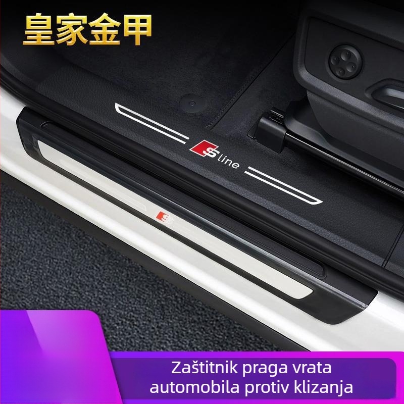 Audi Q5L zaštita praga s pedalom dobrodošlice i protukliznom naljepnicom, model 2024