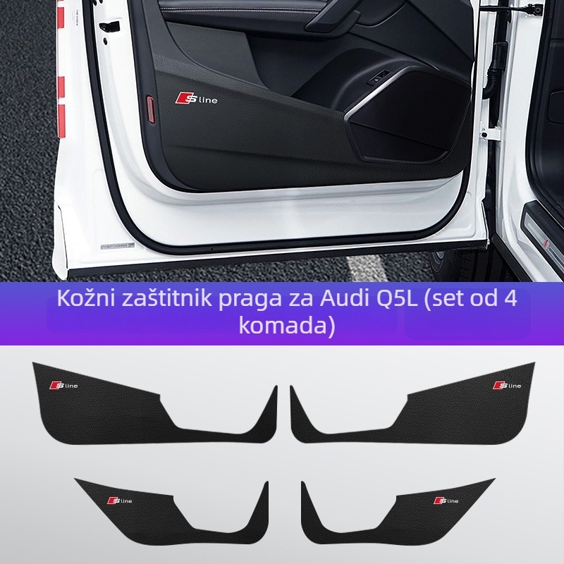 Audi Q5L zaštita praga s pedalom dobrodošlice i protukliznom naljepnicom, model 2024