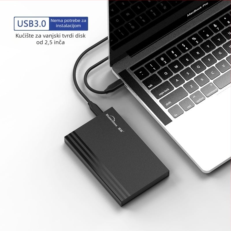 Vanjska kućišta za SATA SSD/HDD USB 3.0 Type-C MR23S/MR23GC/MR23FC PC+ABS