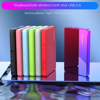 Vanjska USB 3.0 kutija za tvrdi disk, plastično kućište, podržava do 2 TB, model YD002, SomnAmbuList