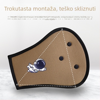 BearCouple Set zaštitnog pojasa za djecu u automobilu s zaštitom vrata, prilagodba pojasa, produženje pojasa, zaštitna ploča i poklopac pojasa — prilagodljivo, moguć ispis loga