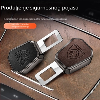 Produžni bajonetni konektor za Peugeot sigurnosni pojas, modeli 2008, 308, 408, 3008, 5008, 4008 - Šifra proizvoda Bz