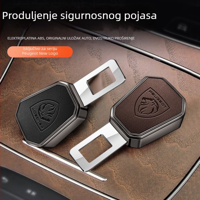 Produžni bajonetni konektor za Peugeot sigurnosni pojas, modeli 2008, 308, 408, 3008, 5008, 4008 - Šifra proizvoda Bz