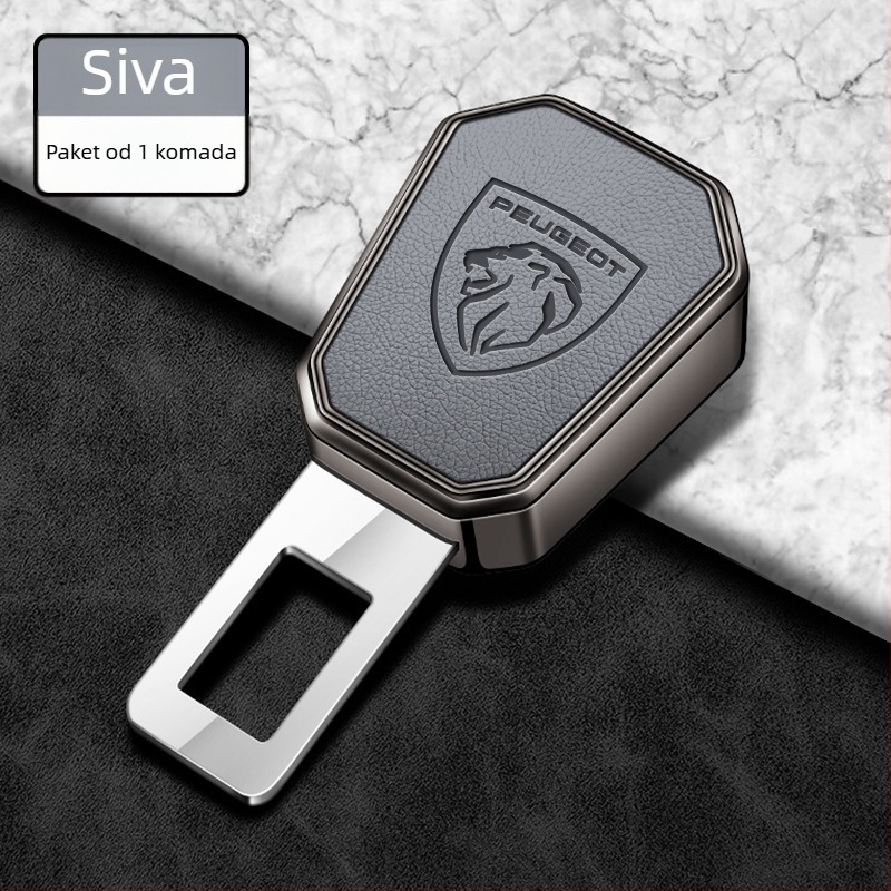 Produžni bajonetni konektor za Peugeot sigurnosni pojas, modeli 2008, 308, 408, 3008, 5008, 4008 - Šifra proizvoda Bz