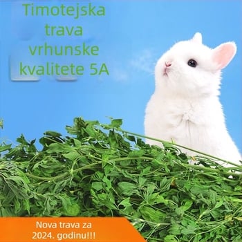 Vlažna hrana od lucerne za odrasle zečeve, guinejske svinje i činčile