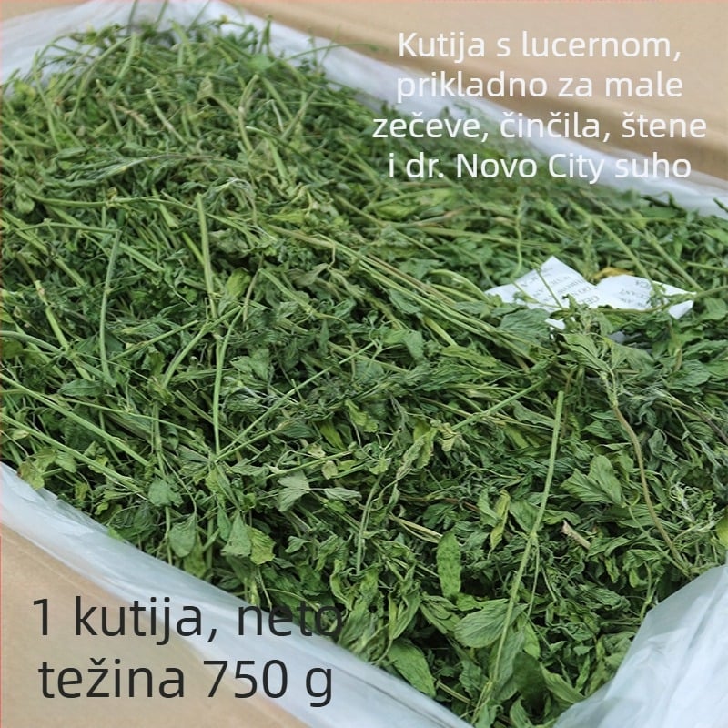 Vlažna hrana od lucerne za odrasle zečeve, guinejske svinje i činčile