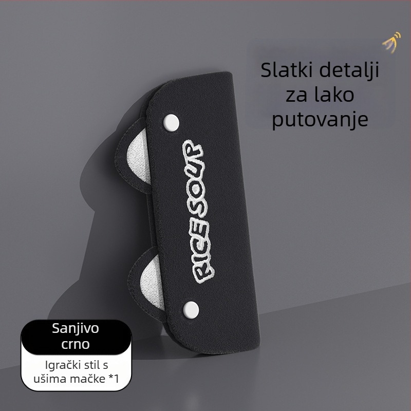 Pokriće za pojas automobila s mačjim dizajnom, Cartoon Cat, Icaroom/Love Car House, kristalno mekano, 50 g, moguć ispis loga