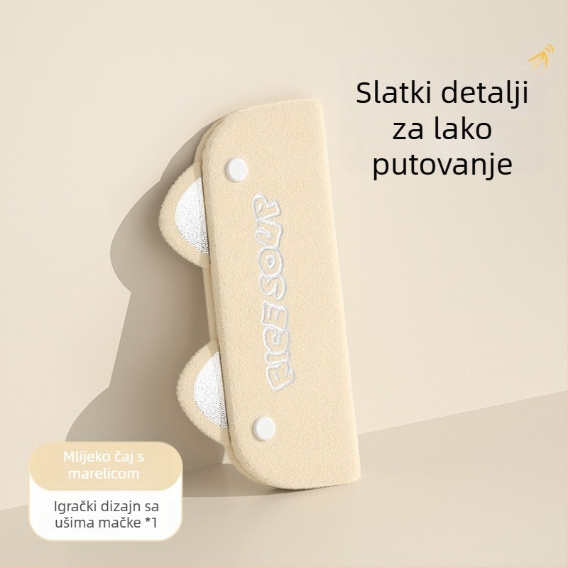 Pokriće za pojas automobila s mačjim dizajnom, Cartoon Cat, Icaroom/Love Car House, kristalno mekano, 50 g, moguć ispis loga