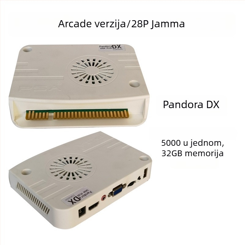 JAMMA arkadna matična ploča s Androidom, 128GB, HDMI/USB, nostalgičan stil