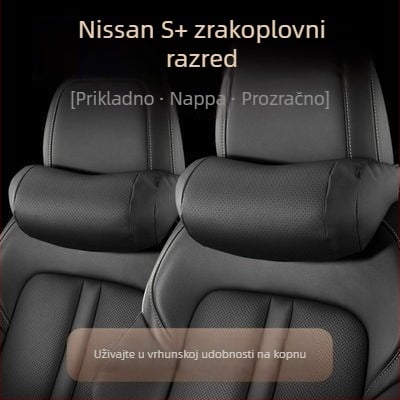 Jastuk za naslon za glavu automobila – kompatibilan s Nissan Sylphy, Qashqai, Teana, Tiida i X-Trail; ljetna upotreba, crtani stil, prilagodljivo
