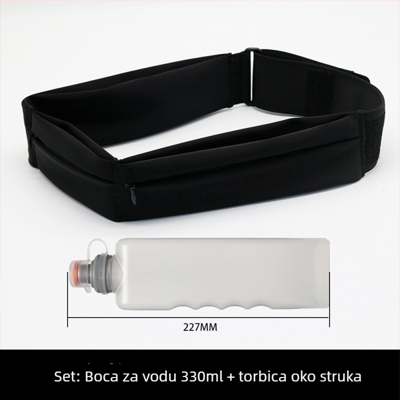 Novi stil trkačkog pojasa za struk, stabilan bez drhtaja, integrirani višenamjenski pojas za vanjske maratone