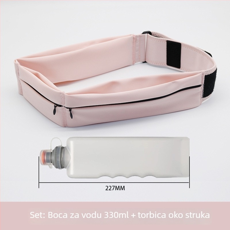 Novi stil trkačkog pojasa za struk, stabilan bez drhtaja, integrirani višenamjenski pojas za vanjske maratone