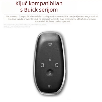 Kryt ključa Buick GL8 2026 – cinkova legura, minimalistički stil, prilagodljiv (Encasa Aivia)