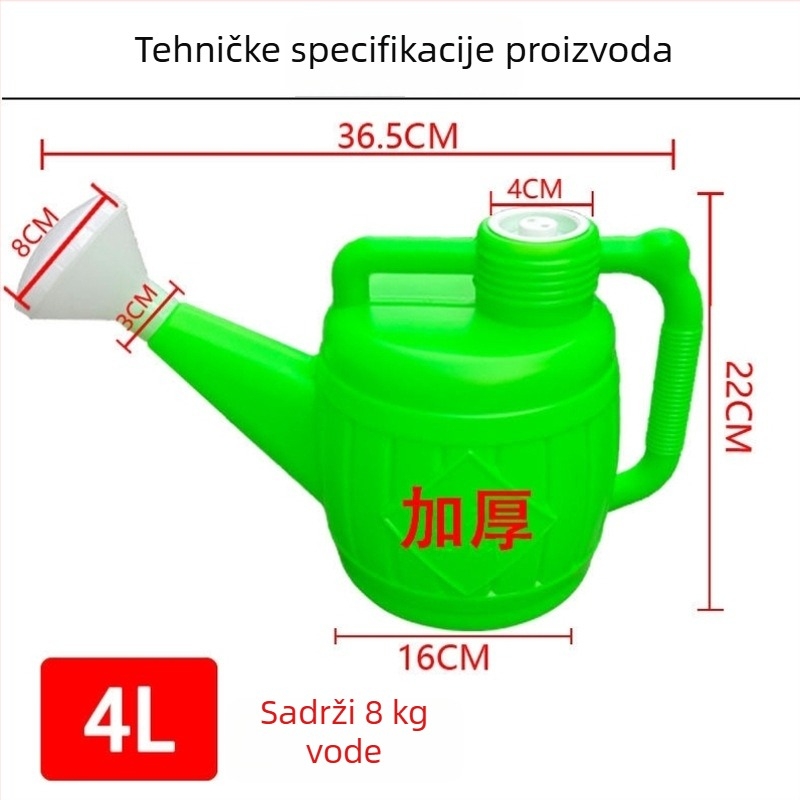 Kanta za zalijevanje biljaka – veliki kapacitet, debeli plastika, Šifra proizvoda C70736d, Materijal: Drugo, Uvoz: Ne