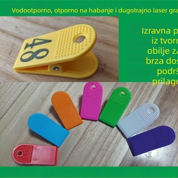 Klip za broj narudžbe za restoran, ABS materijal, šifra proizvoda JD00008, Bez brenda, Model: Drugi