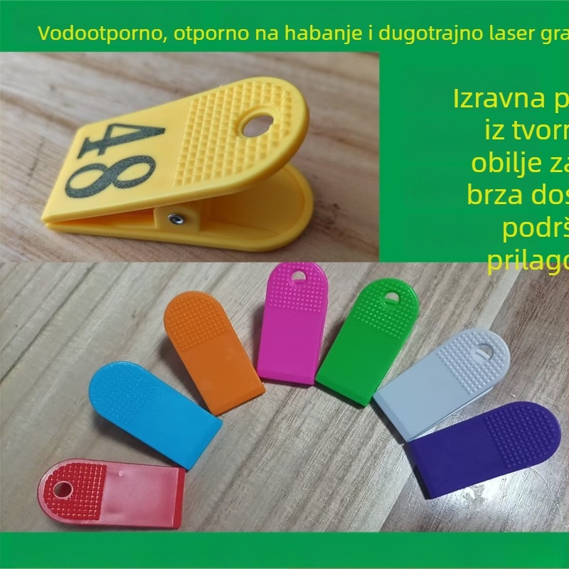 Klip za broj narudžbe za restoran, ABS materijal, šifra proizvoda JD00008, Bez brenda, Model: Drugi