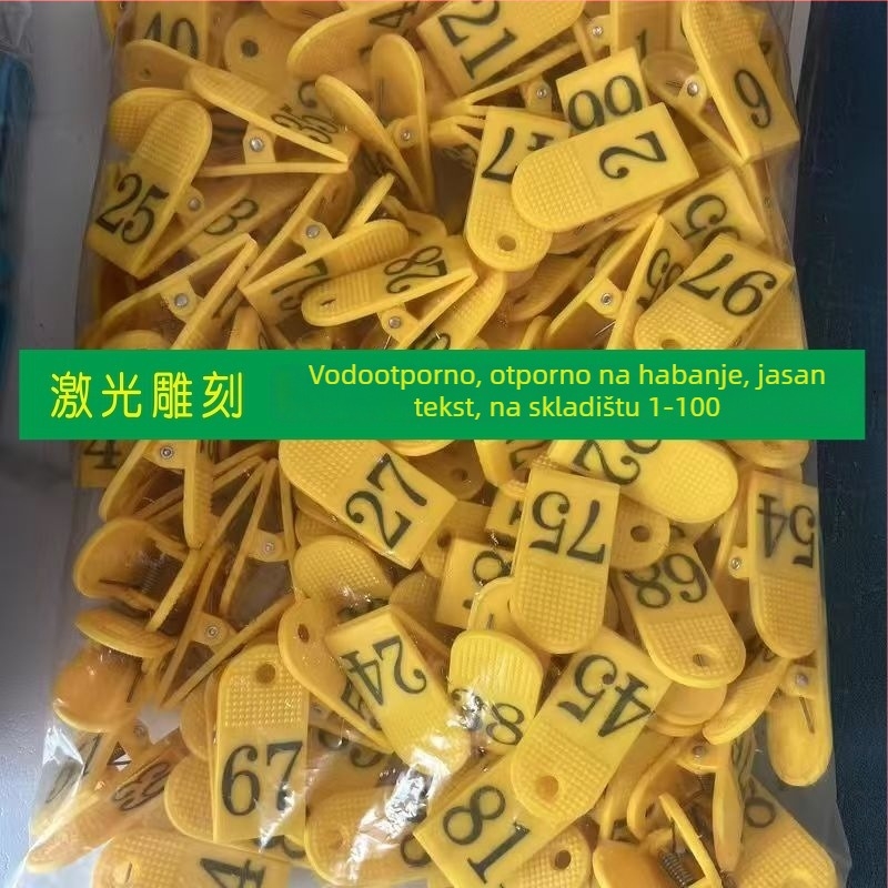 Klip za broj narudžbe za restoran, ABS materijal, šifra proizvoda JD00008, Bez brenda, Model: Drugi