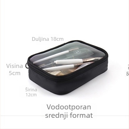 Torbica za kozmetiku - najlon, vodootporna, veliki kapacitet, marka Lige