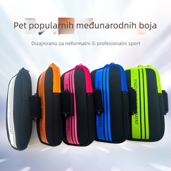 Unisex torbica za nadlakticu s križnim remenom – scuba materijal, vodootporna, prozračna, ultralegka