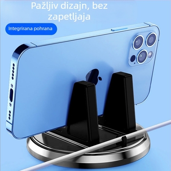Držač za telefon u automobilu – Univerzalni držač na ploču, ljepilno ugradnja, usisna čašica, Yaffir