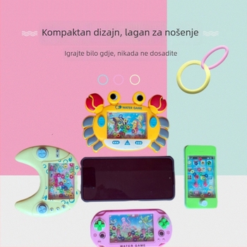 Vodeni stroj za bacanje prstena – edukativna interaktivna igračka za djecu 4–6 godina