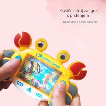 Vodeni stroj za bacanje prstena – edukativna interaktivna igračka za djecu 4–6 godina
