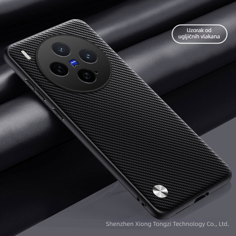 Zaštitno kućište za Vivo X300S, X200, X100Pro, X90S, S50 i X80 — mat završetak, PU koža, otpornost na padove