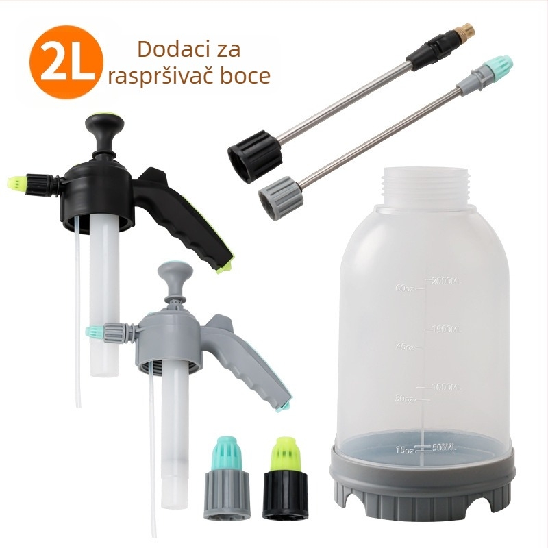 Dodatak za zalijevanje – mlaznica za atomizirano prskanje, plastika, Rip, za vrtlarstvo