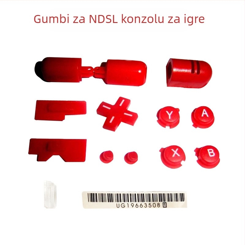 NDSL set funkcijskih tipki za prijenosnu Nintendo konzolu — ABS, 14 setova, 4,2 g