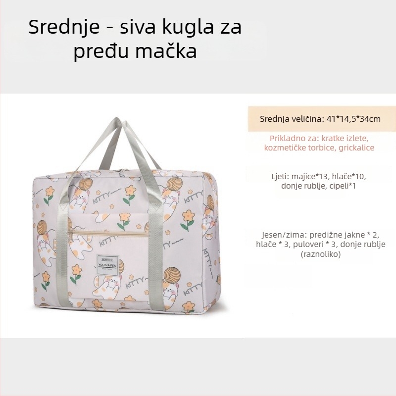Putna torba - kubičnog oblika, Oxford tkanina, višenamjenska, model 156414