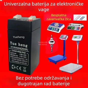 MOBAI Model 80 elektronička vaga s sklopivom platformom i baterijom 4V 4Ah