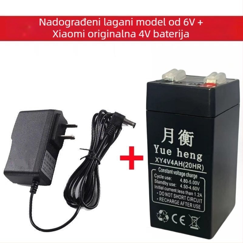 MOBAI Model 80 elektronička vaga s sklopivom platformom i baterijom 4V 4Ah