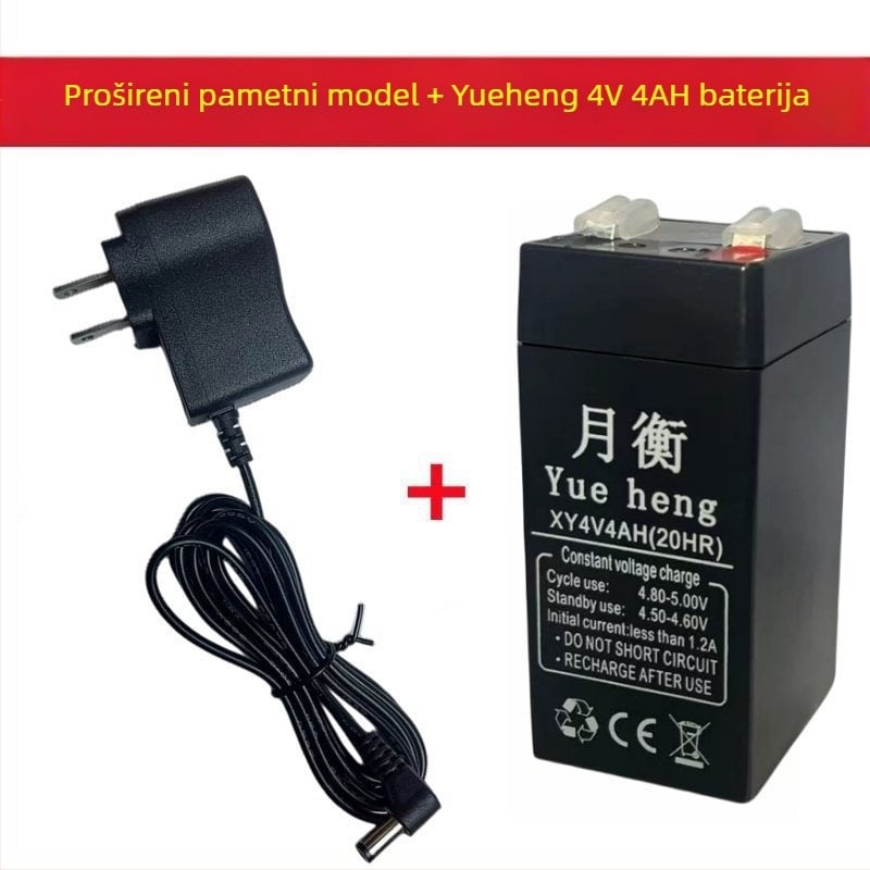 MOBAI Model 80 elektronička vaga s sklopivom platformom i baterijom 4V 4Ah